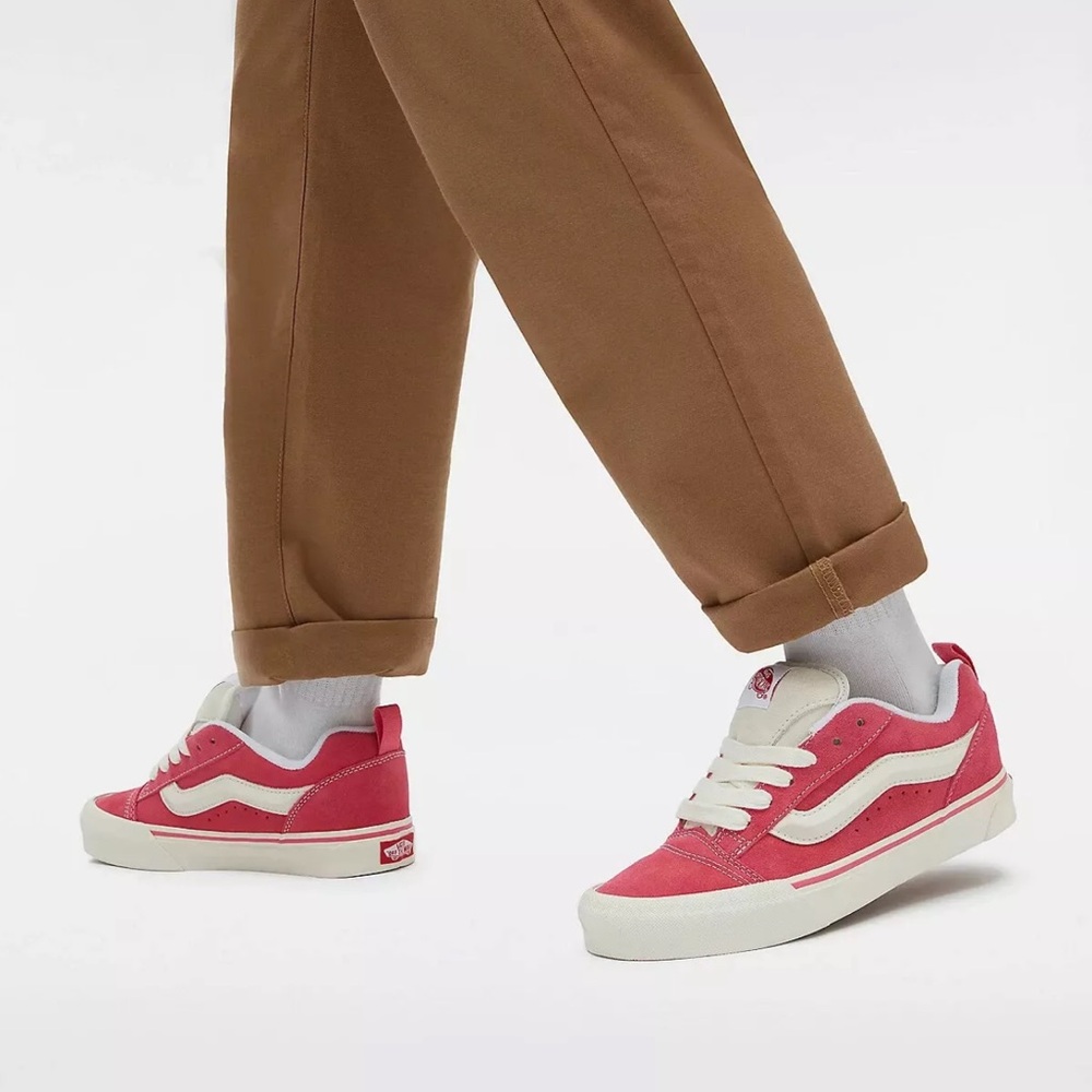 Vans Knu Skool Iconic Shoes Pink - Picture 4 of 16